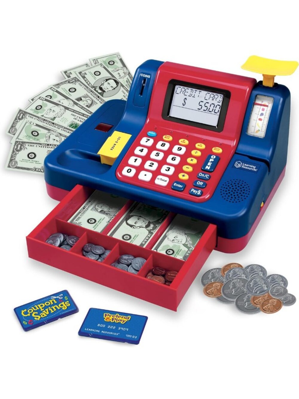 Interactive Play Cash Register for Kids | Educational Toy for Math & Role Play